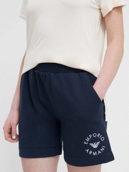 Pantaloni Emporio Armani Underwear albastru