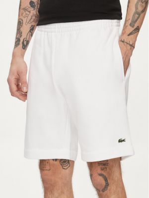 Sportske kratke hlače Lacoste bijela