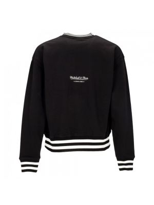 Sweatshirt mit rundhalsausschnitt Mitchell & Ness schwarz