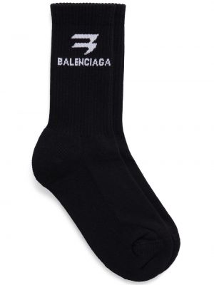 Čarape Balenciaga crna