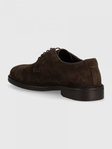Замшеві туфлі Gant коричневі
