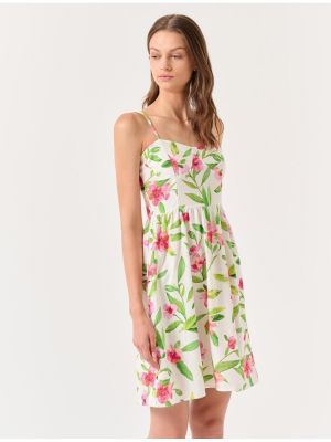 Lanena mini haljina s cvjetnim printom Jimmy Key