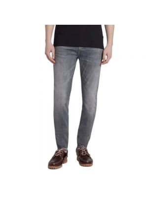 Jeansy skinny slim fit 7 For All Mankind szare