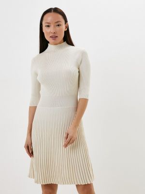 Платье-свитер Lulez бежевое