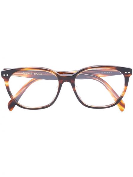 Trykt briller Celine Eyewear brun