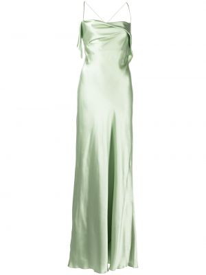 Φόρεμα Michelle Mason πράσινο