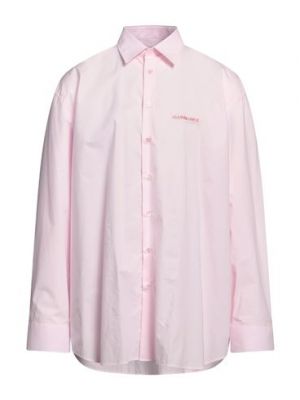Camisa de algodón Raf Simons rosa