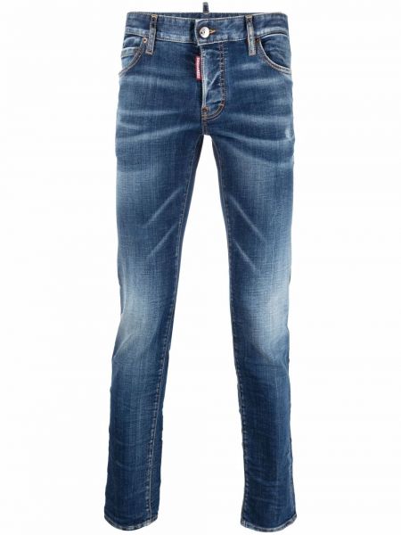 Slim fit-farkut Dsquared2 sininen