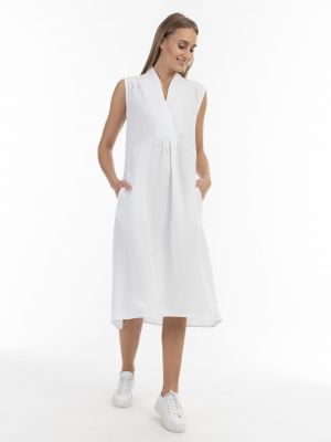 Midi haljina Risa bijela