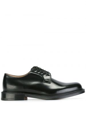 Обувки в стил дерби Church's черно