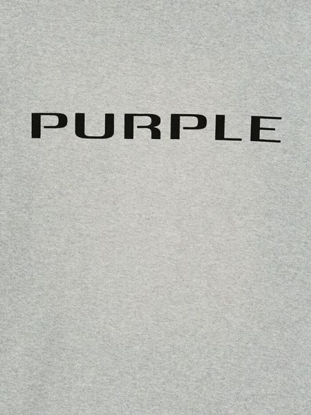 T-shirt aus baumwoll Purple Brand