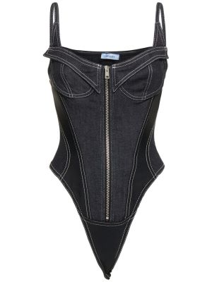 Top Mugler - Modrá