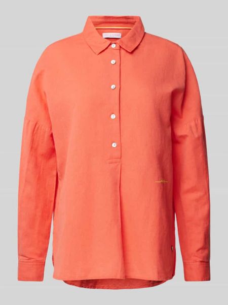 Lniana bluzka Frieda & Freddies pomarańczowa