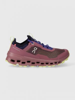 Ботинки On Running фиолетовые