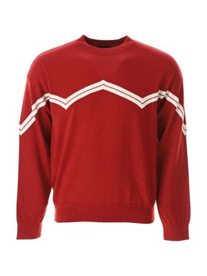 Sweter Emporio Armani czerwony