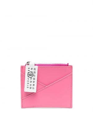 Geldbörse mit reißverschluss Mm6 Maison Margiela pink