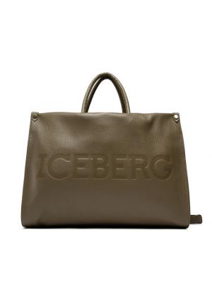 Τσάντα shopper Iceberg πράσινο