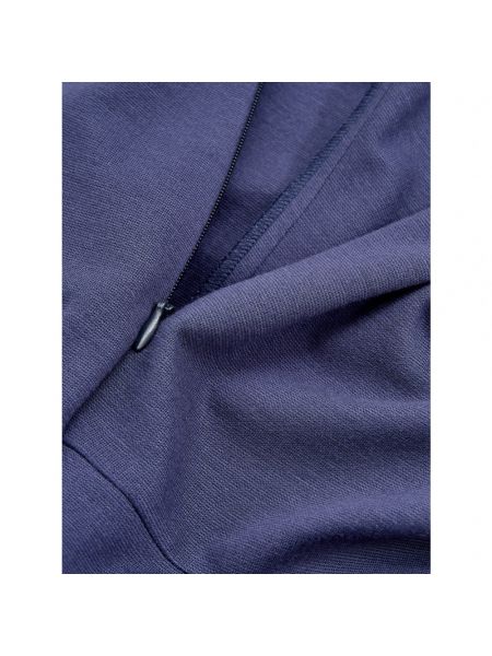 Vestido largo de viscosa Lardini azul