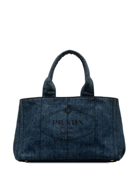 Taška na tašku Prada Pre-owned modrá