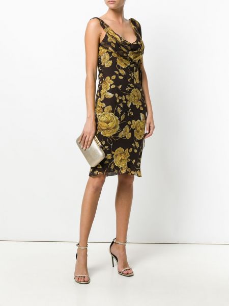 Vestido de flores Christian Dior