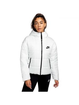 Pikowana kurtka Nike biała