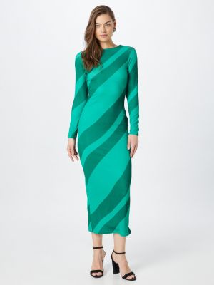 Платье Warehouse зеленое
