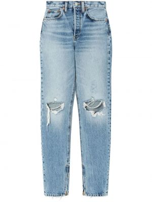 Straight jeans Re/done blau