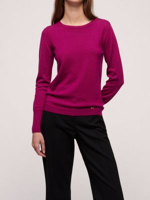 Фиолетовый пуловер Luisa Spagnoli