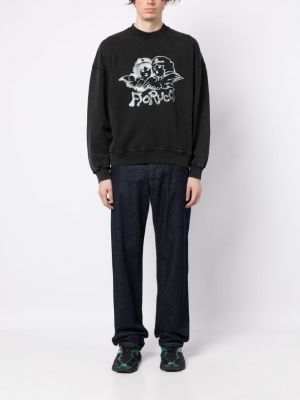 Sweatshirt mit print mit rundem ausschnitt Fiorucci