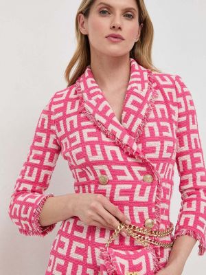 Elisabetta Franchi ruha rózsa, mini, testhezálló - Rózsaszín