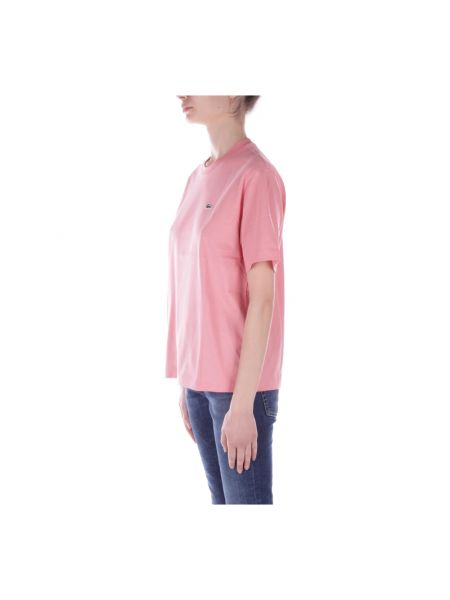 T-shirt Lacoste pink