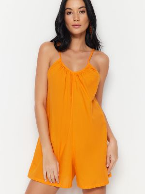 Ολόσωμη φόρμα Trendyol πορτοκαλί