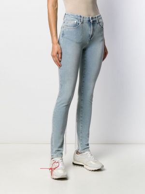 Haftowane jeansy skinny Off-white