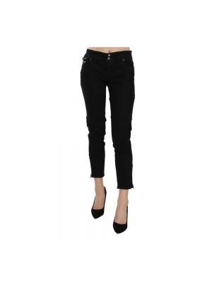 Skinny jeans John Galliano schwarz