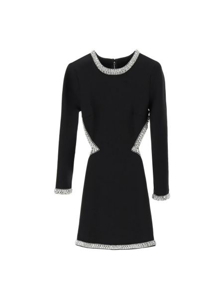 Sukienka mini z dżerseju Retrofete czarna