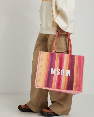Bavlnená nákupná taška Msgm