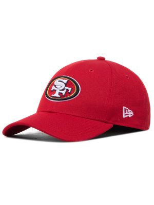 Cappello con visiera New Era rosso