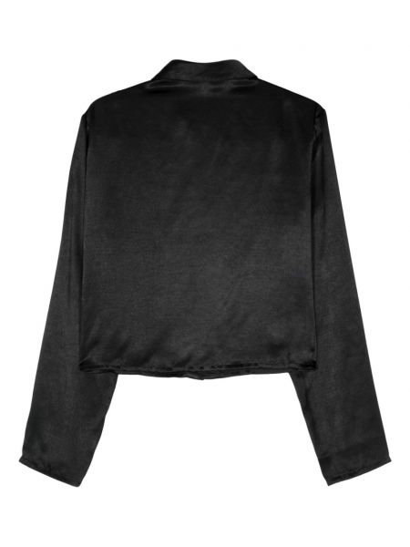 Marškiniai satino Ludovic De Saint Sernin juoda