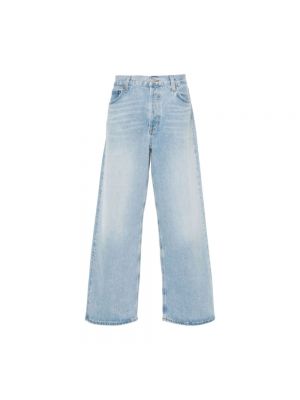 Niebieskie jeansy Agolde