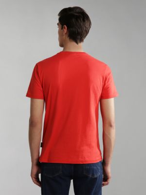 Tricou Napapijri roșu