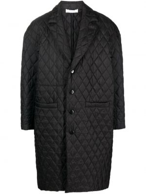 Dygsniuotas paltas Random Identities juoda