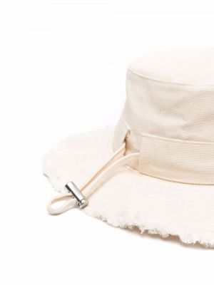 Puuvillased müts Jacquemus valge