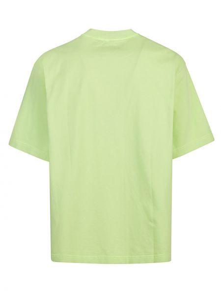 T-shirt di cotone Acne Studios verde
