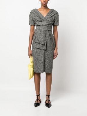Sukienka mini drapowana Christian Dior