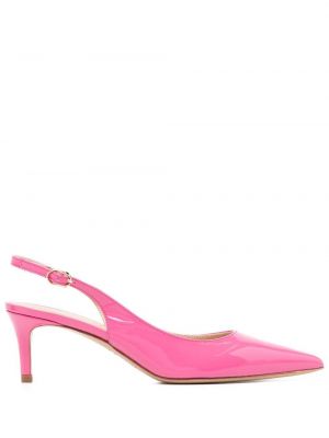 Slingback pumpar med remmar Roberto Festa rosa