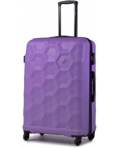 Nagy kemény bőrönd LASOCKI - BLW-A-103-88-07 Purple