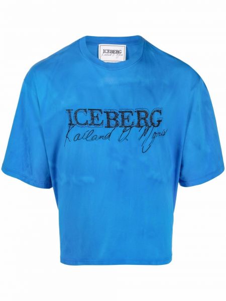 Camiseta oversized Iceberg azul