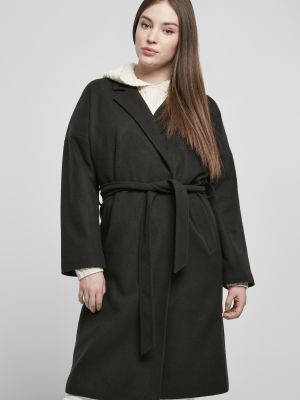 Oversized kabát Uc Ladies černý