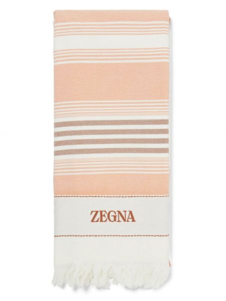 Strand badeanzug mit stickerei aus baumwoll Zegna