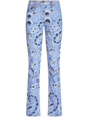 Jeans skinny slim fit con stampa Etro
